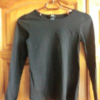 черна блузка нм, снимка 1 - Детски тениски и потници - 37481577