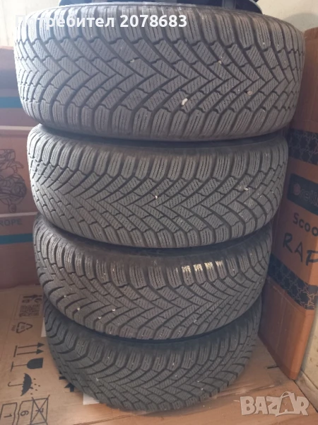 Джанти със зимни гуми 16 цола , снимка 1