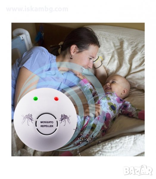 ЕЛЕКТРИЧЕСКИ УЛТРАЗВУКОВ УРЕД ПРОТИВ КОМАРИ И МУХИ - код 801, снимка 1