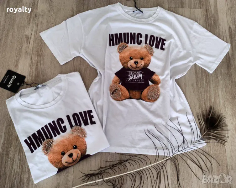 Памучна дамска тениска , снимка 1