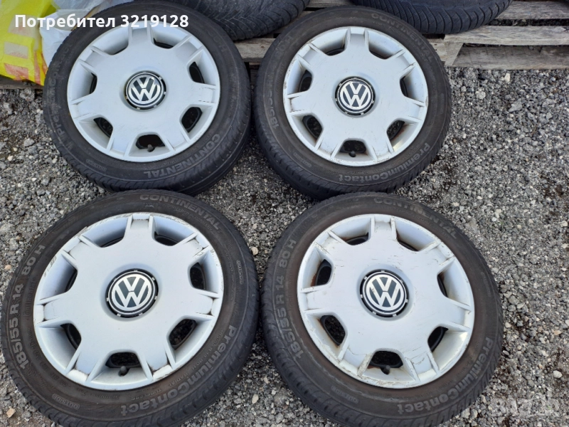 4бр. джанти VW 4×100mm 57.1mm, снимка 1