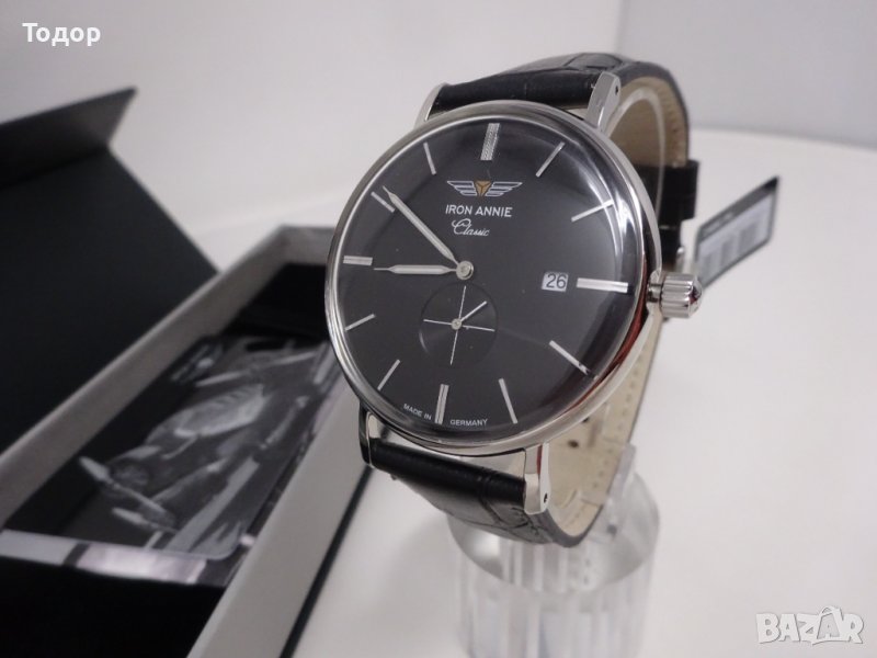 Нов немски мъжки водоустойчив кварцов часовник, снимка 1