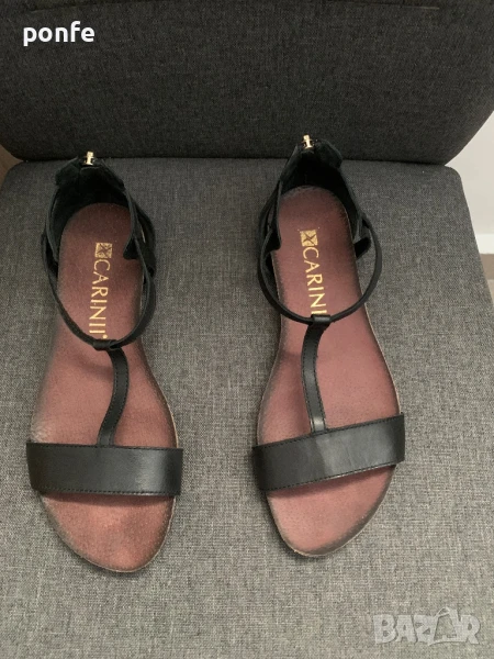 CARINII сандали от естествена кожа!, снимка 1