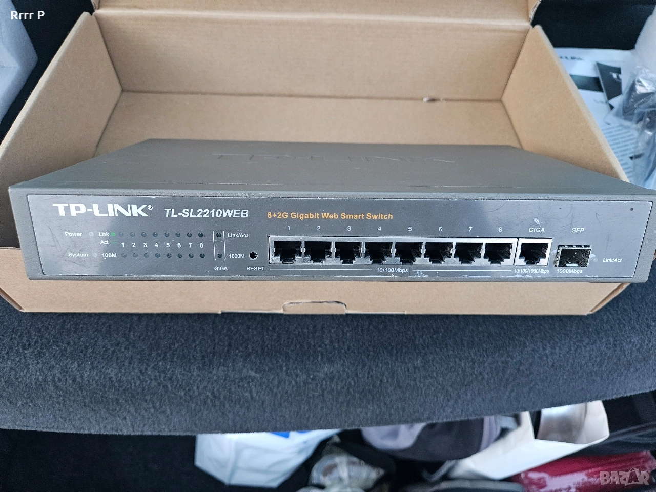 Суич TP-LINK модел TL-SL2210WEB, снимка 1