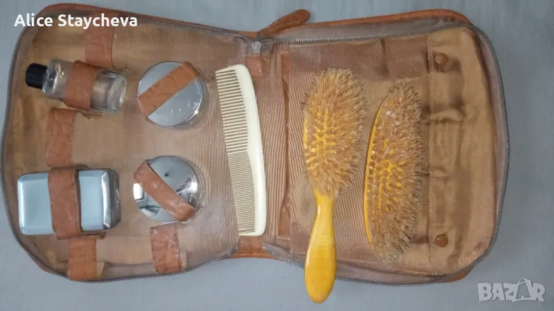 Ретро козметичен несесер (мъжки) , снимка 1