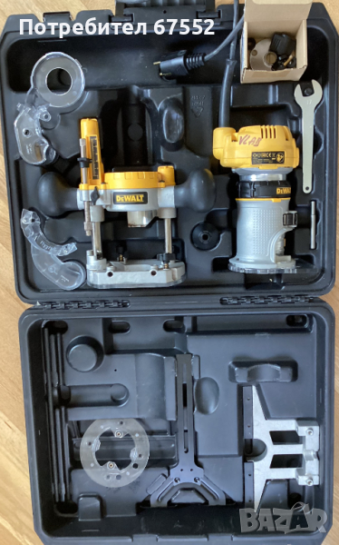 Продавам комбинирана фреза/рутер DeWalt D26204, снимка 1