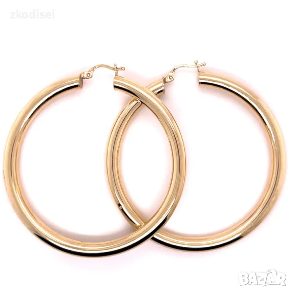 Златни обеци 9,01гр. 14кр. проба:585 модел:29305-1, снимка 1