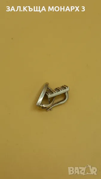 Сребърни обеци, снимка 1