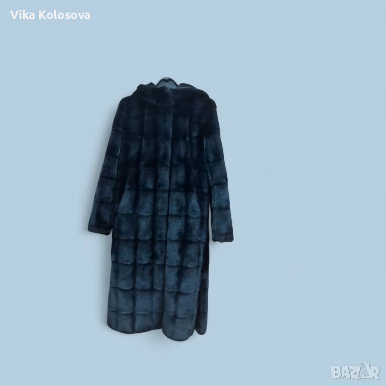 Продавам топло кожене пальто., снимка 1