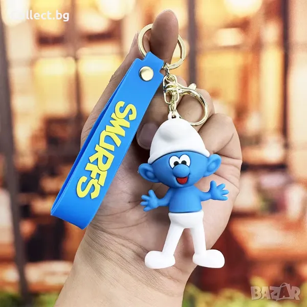 Ключодържател Смърфовете - Jokey Smurf, снимка 1