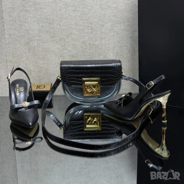 обувки на ток balmain , снимка 1