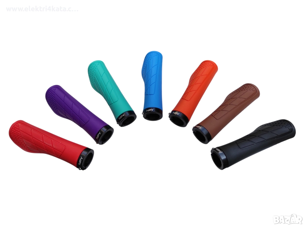 Ергономични грипове с алуминиево заключване в различни цветове, снимка 1