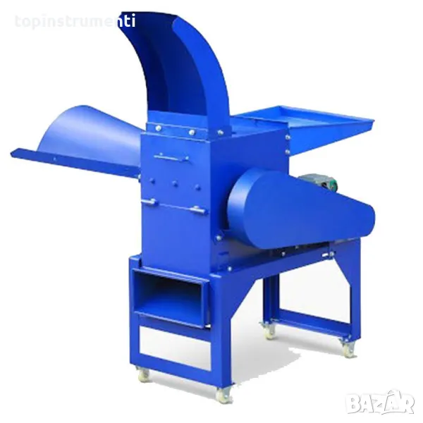 Фуражомелка за зърно, кочани, сено, TEMP-10, 3000W, 1000 кг/ч, сита 3, 10, 36 мм, снимка 1
