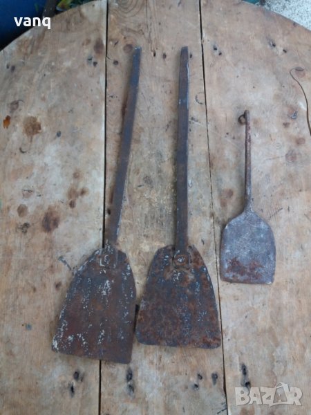 Стара кована огрипка стъргалка, снимка 1