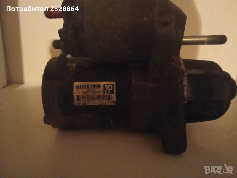 Стартер за Субару джъсти ( Сузуки игнис) 1.5 99кс. 2006г., снимка 1