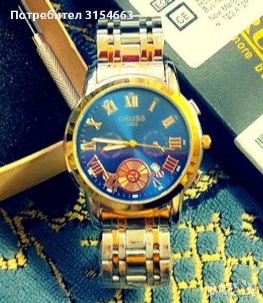 Луксозен мъжки часовник , снимка 1