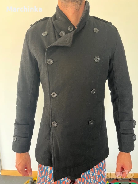 Мъжко палто М размер , снимка 1