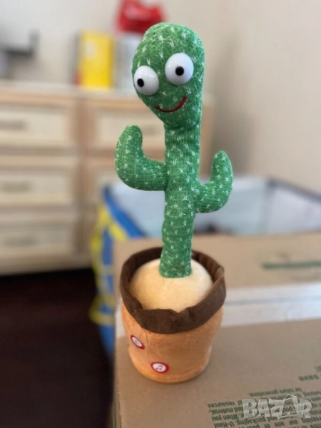 Забавният, пеещ и танцуващ кактус играчка, снимка 1