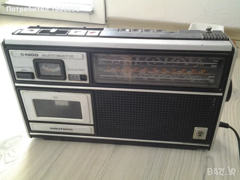 радиокасетофон GRUNDIG C 4200 AUTOMATIC, снимка 1