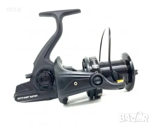 Мощна макара за риболов на шаран, амур, толстолоб, сом - Kaida Combat Worm Shaft System, снимка 1