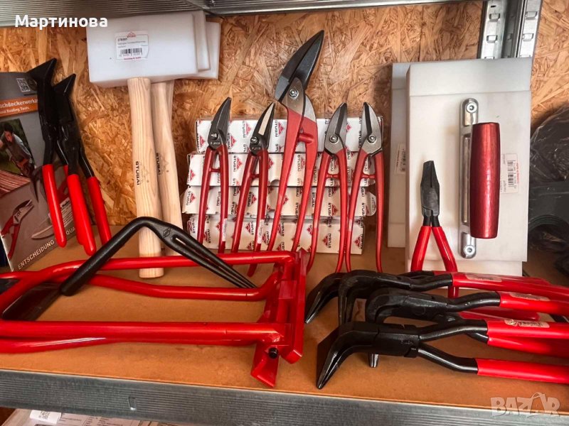 Тенекеджийски инструменти за покриви Щубай, снимка 1