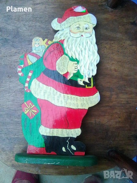 Изрязан от шпертплат дядо Коледа, снимка 1