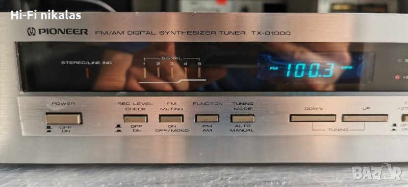 стерео тунер радио ресийвър Pioneer TX-D1000, снимка 1