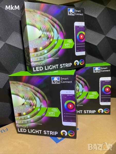 Помоция последни 4 броя!!!Нови LED ленти LSC Smart Connect - дължина 5 метра , снимка 1