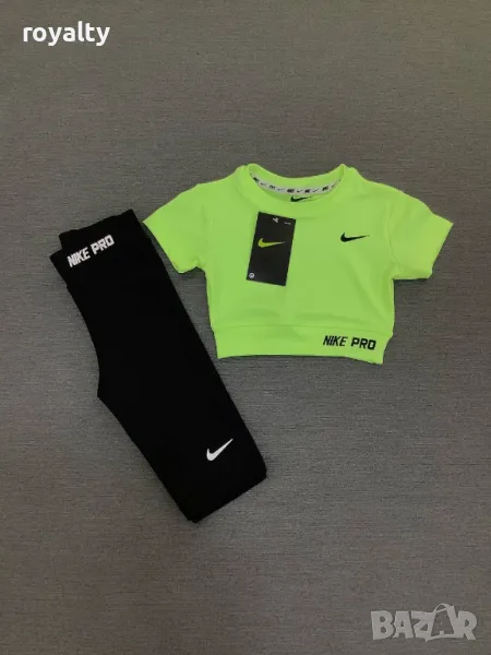 Nike дамски неонов спортен комплект , снимка 1