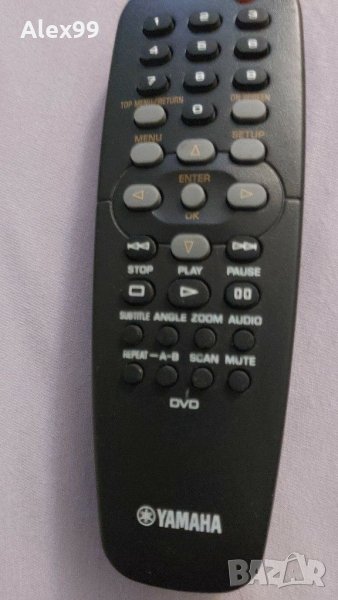 Дистанционно YAMAHA за DVD и BLU-RAY , снимка 1