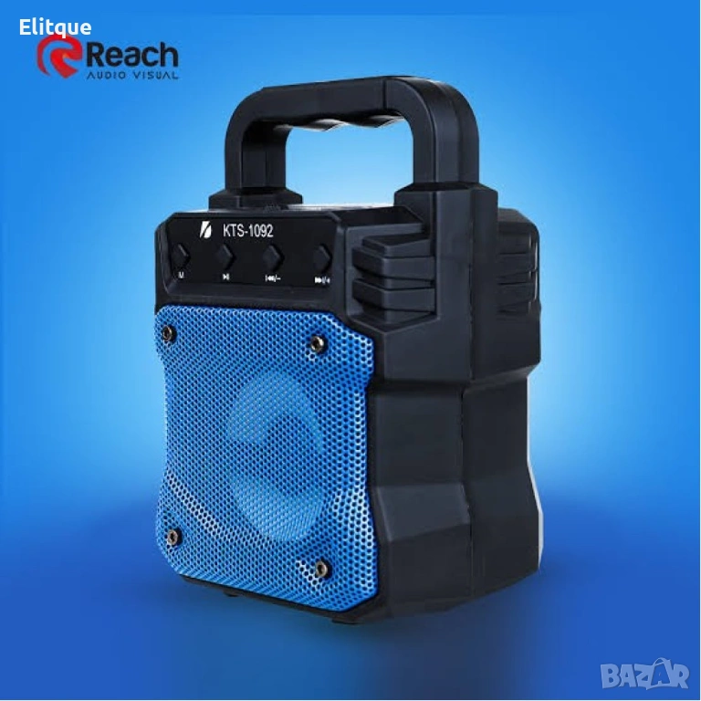 Активна караоке Bluetooth, мини тонколона KTS-1092, снимка 1