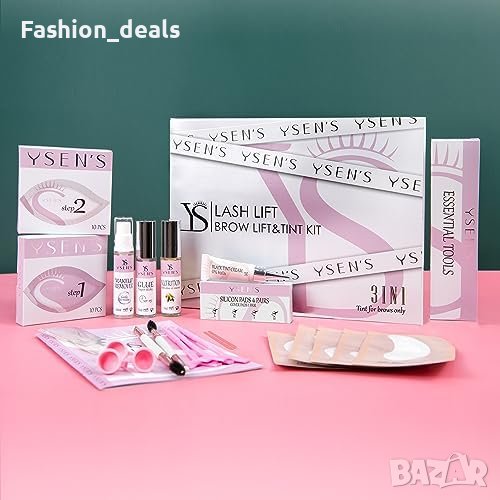 Нов Професионален Комплект за повдигане на мигли Момичета Подарък Салон Дом, снимка 1