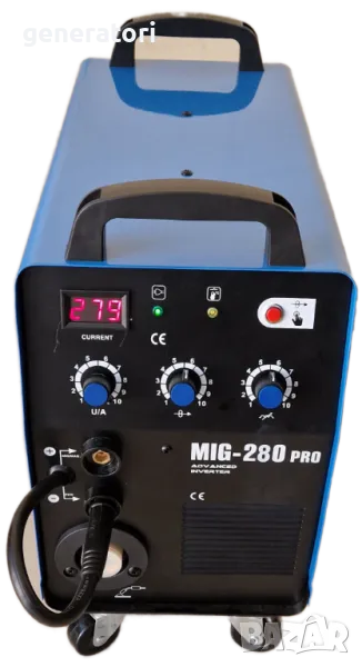 280 Ампера - Телоподаващо с дисплей   PROFESSIONAL - ПРОФЕСИОНАЛЕН Телоподаващ Апарат , снимка 1