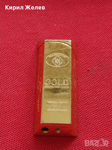 МОДЕРНА ЗАПАЛКА GOLD  ЗЛАТНО КЮЛЧЕ МНОГО КРАСИВА СТИЛЕН ДИЗАЙН РАБОТИ 34107, снимка 1