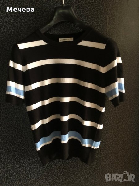 Дамска блуза с къс ръкав, снимка 1