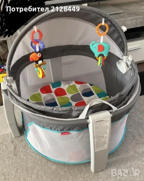 Бебешка кошница за открито Fisher- Price, снимка 1