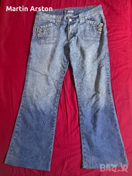 Уникални дамски дънки Wild Bull Quality / Размер 31 / Стил и комфорт, снимка 1