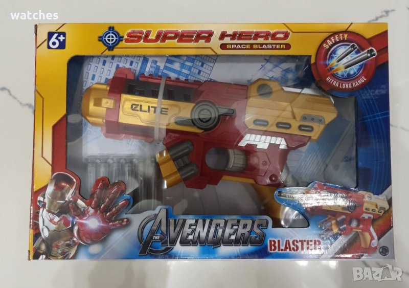 Пистолет/Бластер Супер герой Железният човек , снимка 1