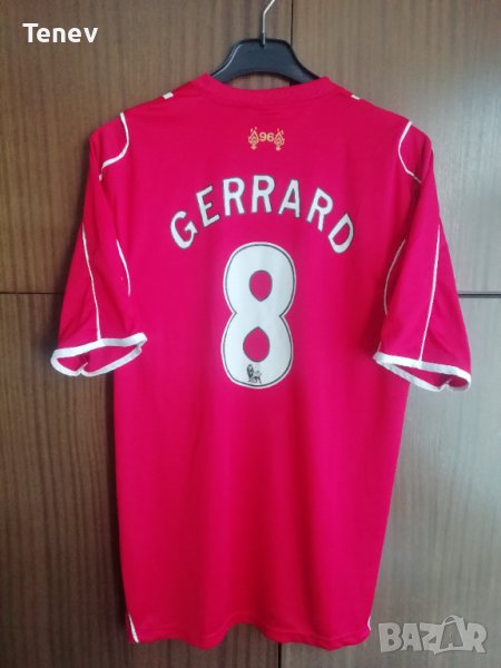 Liverpool Steven Gerrard Warrior футболна тениска фланелка Джерард Ливърпул размер L, снимка 1