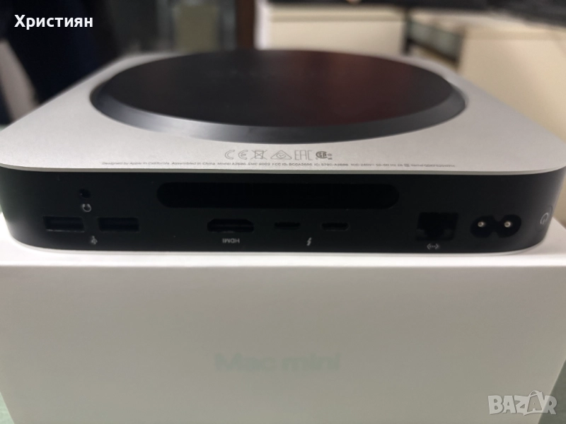 Mac mini M2 (8GB RAM / 256GB SSD), снимка 1