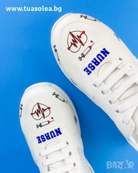 Дамски работни маратонки с олекотена подметка | Марка Tuasolea, снимка 1