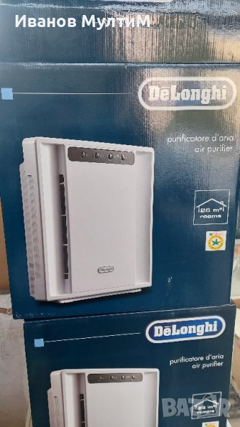 Пречиствател за въздух Delonghi C75 140м3/ч Филтър HEPA + активен въглен и йонизатор, снимка 1