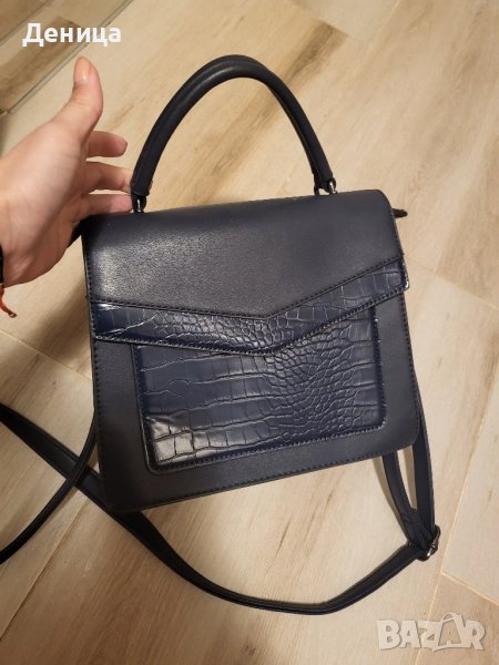 дамска чанта в синьо, снимка 1