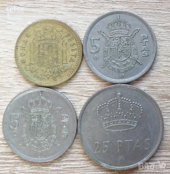 Лот 4 монети ИСПАНИЯ л29, снимка 1