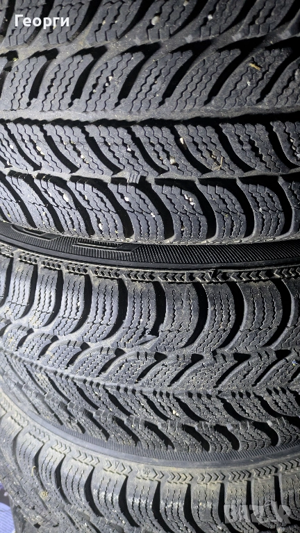 4 Зимни гуми с Тасове и Джанти 175/65R14 Пежо - Ситроен, снимка 1