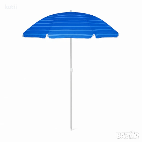 🔥НАМАЛЕНИЕ НА ПЛАЖЕН ЧАДЪР С МЕТАЛНА СТОЙКА🔥 🔥ПРОМО ЦЕНА:23,99 лв 🔥, снимка 1