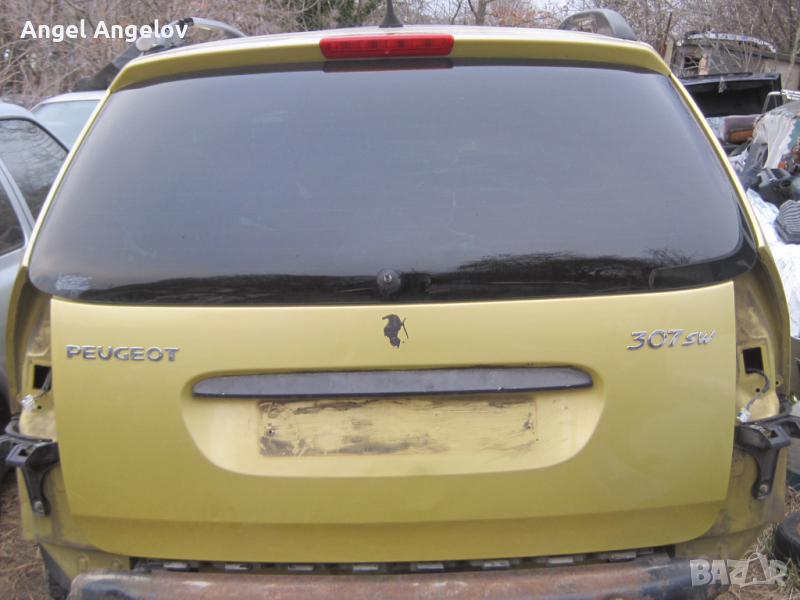Заден капак Пежо 307 Комби 2003г Peugeot 307 WS, снимка 1