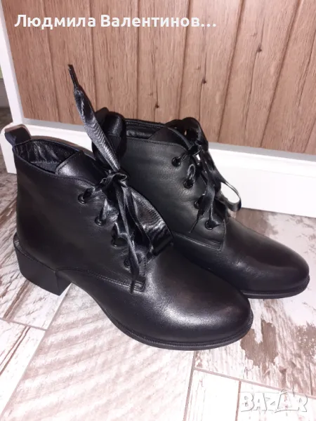 Нови боти, 40 номер,  естествена кожа , снимка 1