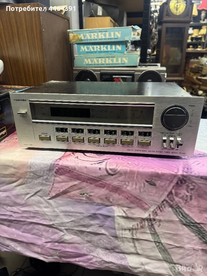 Винтидж стерео тунер Toshiba , снимка 1