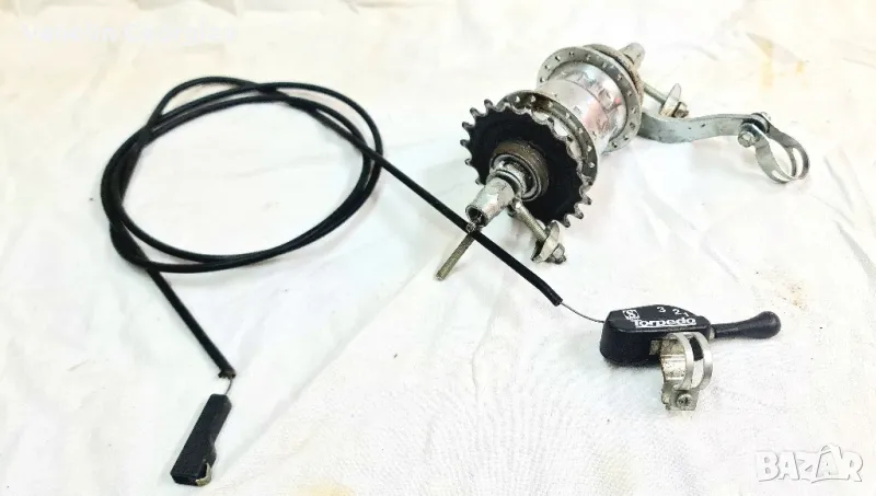 Задна главина с контра и вътрешни скорости ,,Sachs" speed 3, снимка 1